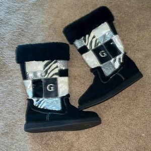 I am selling these warm, cozy, and stylish boots.